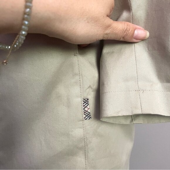 🛑 Burberry Straight Mid-Length Light Trench Coat - 6/Small - Picture 6 of 14